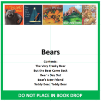 Bears storytime kit